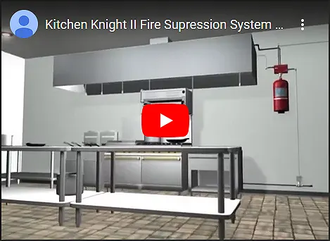 Kitchen Knight II Fire Supression System from Pyro-Chem